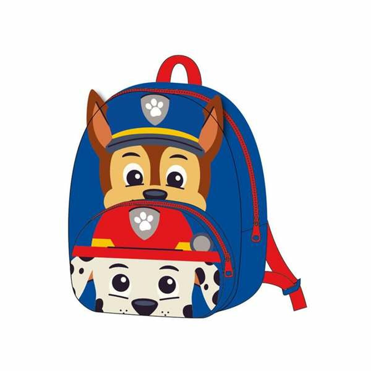 Skolryggsäck The Paw Patrol Blå 18 x 22 x 4 cm