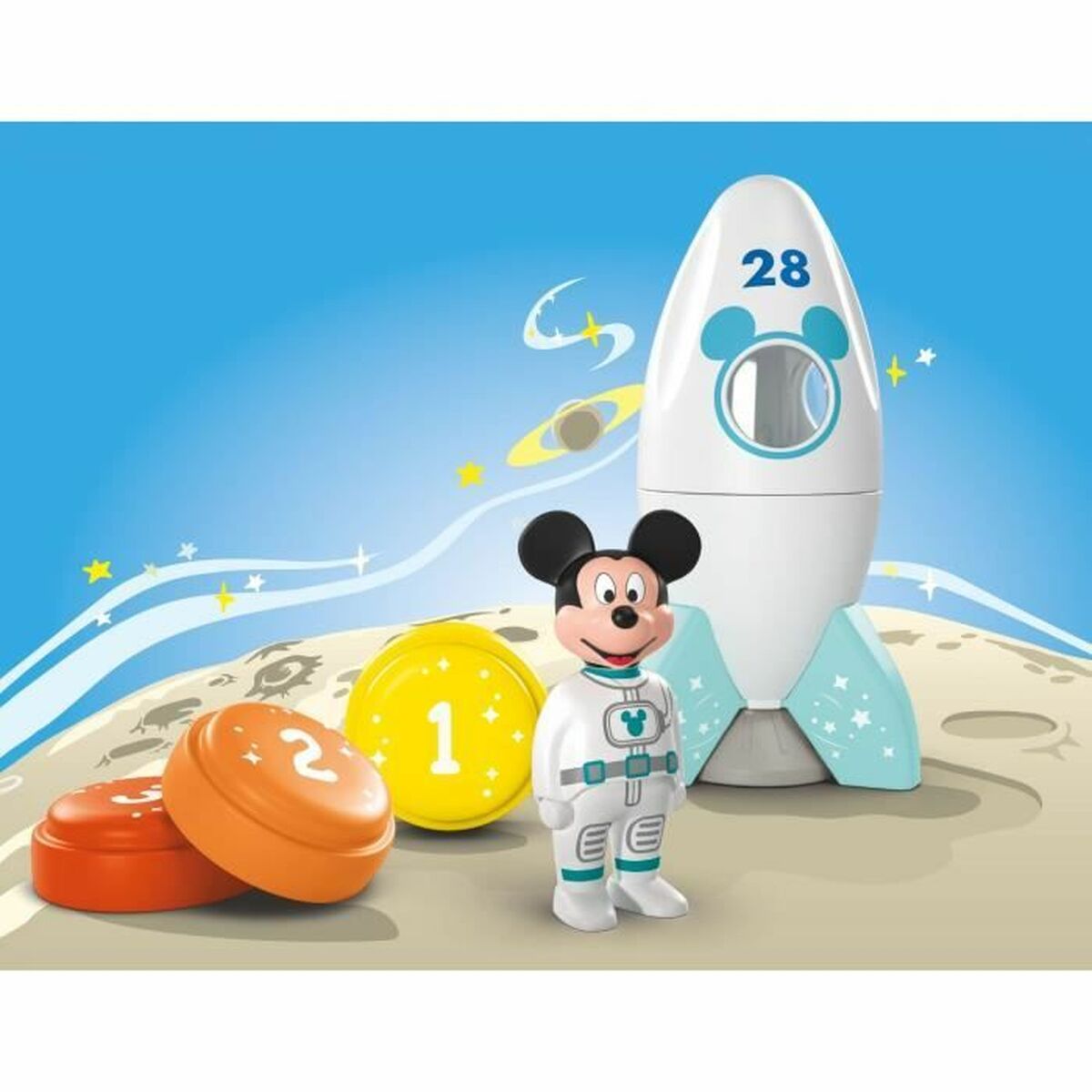 Playset Playmobil Junior 71771 Mickey astronaut Disney 5 Delar - 3