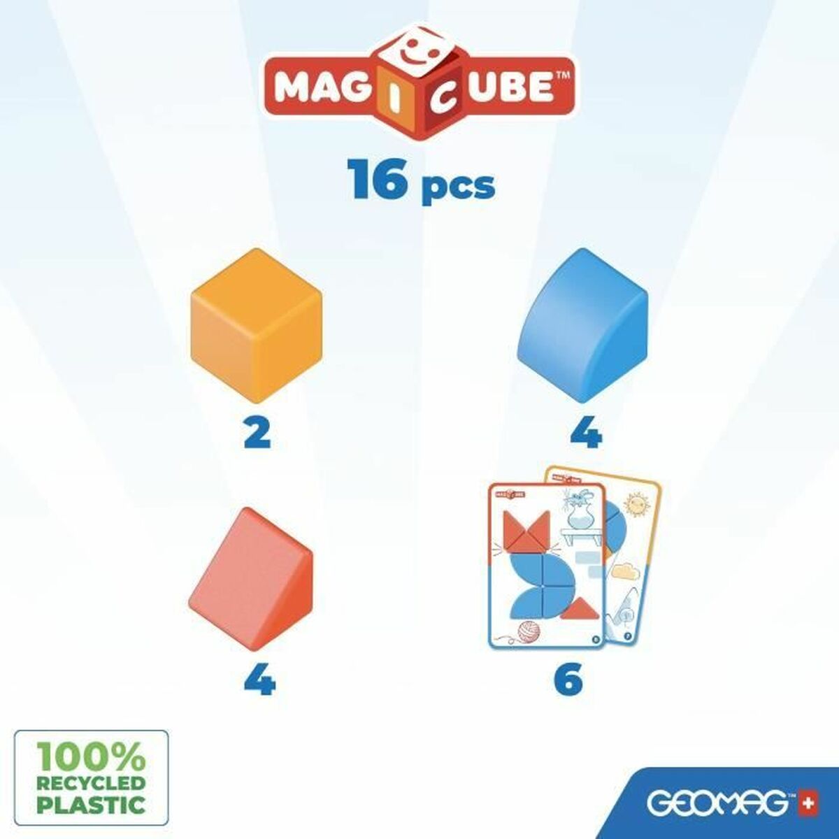 Byggsats Geomag Magicube - 2