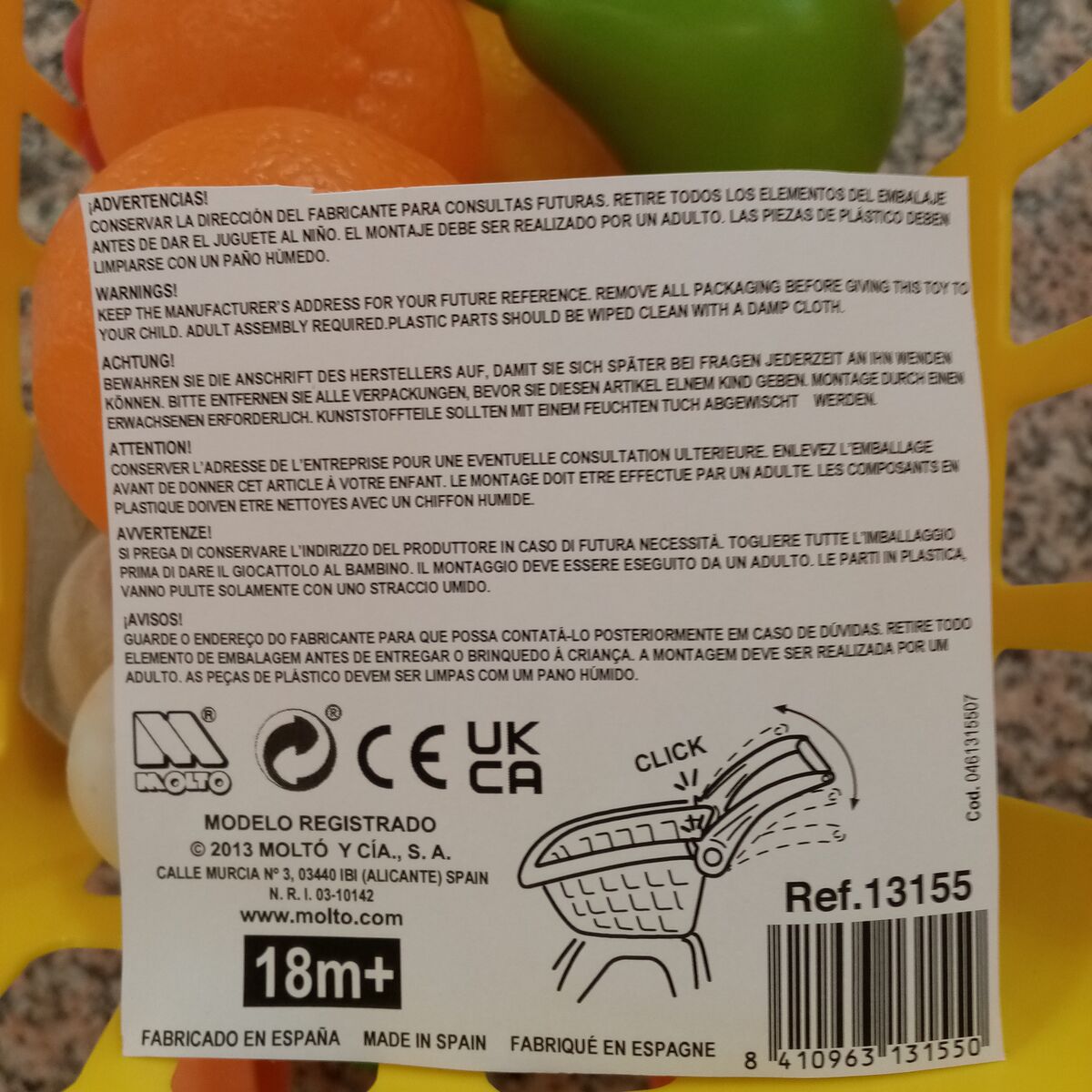 Kundvagn Moltó 2077516 58 cm (58 cm) - 3