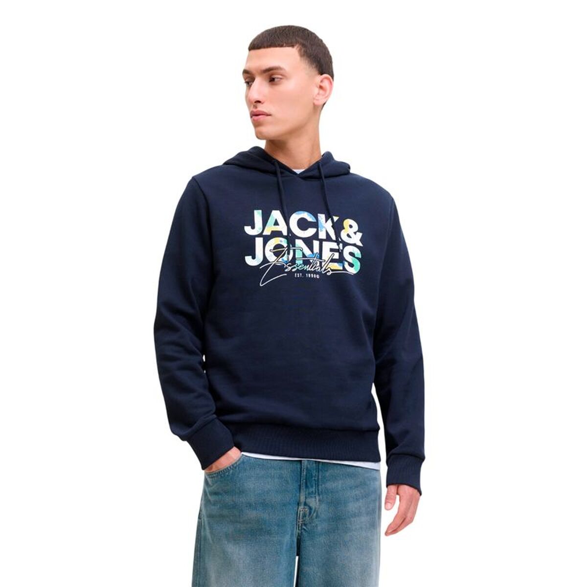 Tröja med huva Herr Jack & Jones Jjgeplas Sweat Hood Ln