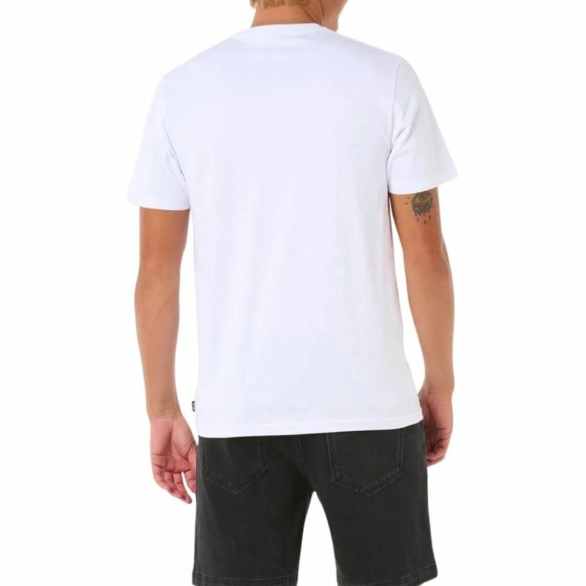 T-shirt med kortärm Herr Rip Curl Refill Tee Vit XL - 2