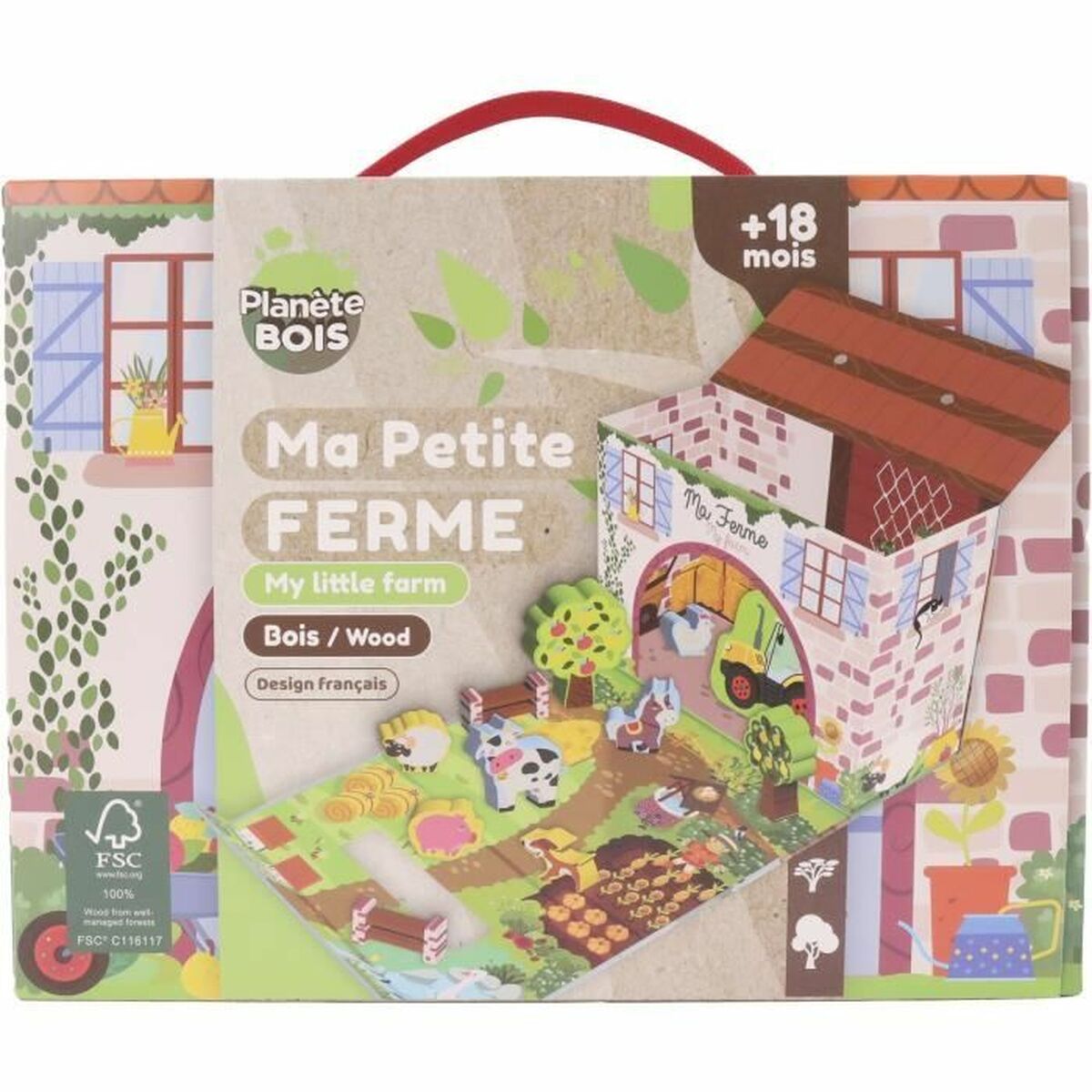 Playset Planete bois Ma petite ferme - 3