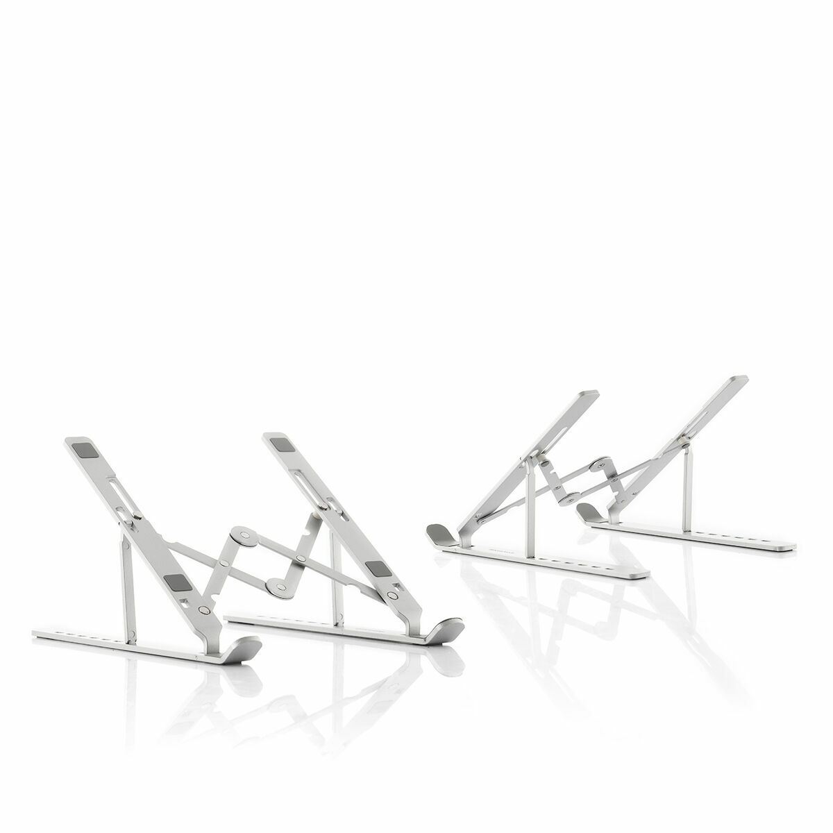 Vikbart och justerbart stativ för bärbar dator Flastan InnovaGoods Aluminium (Renoverade B)