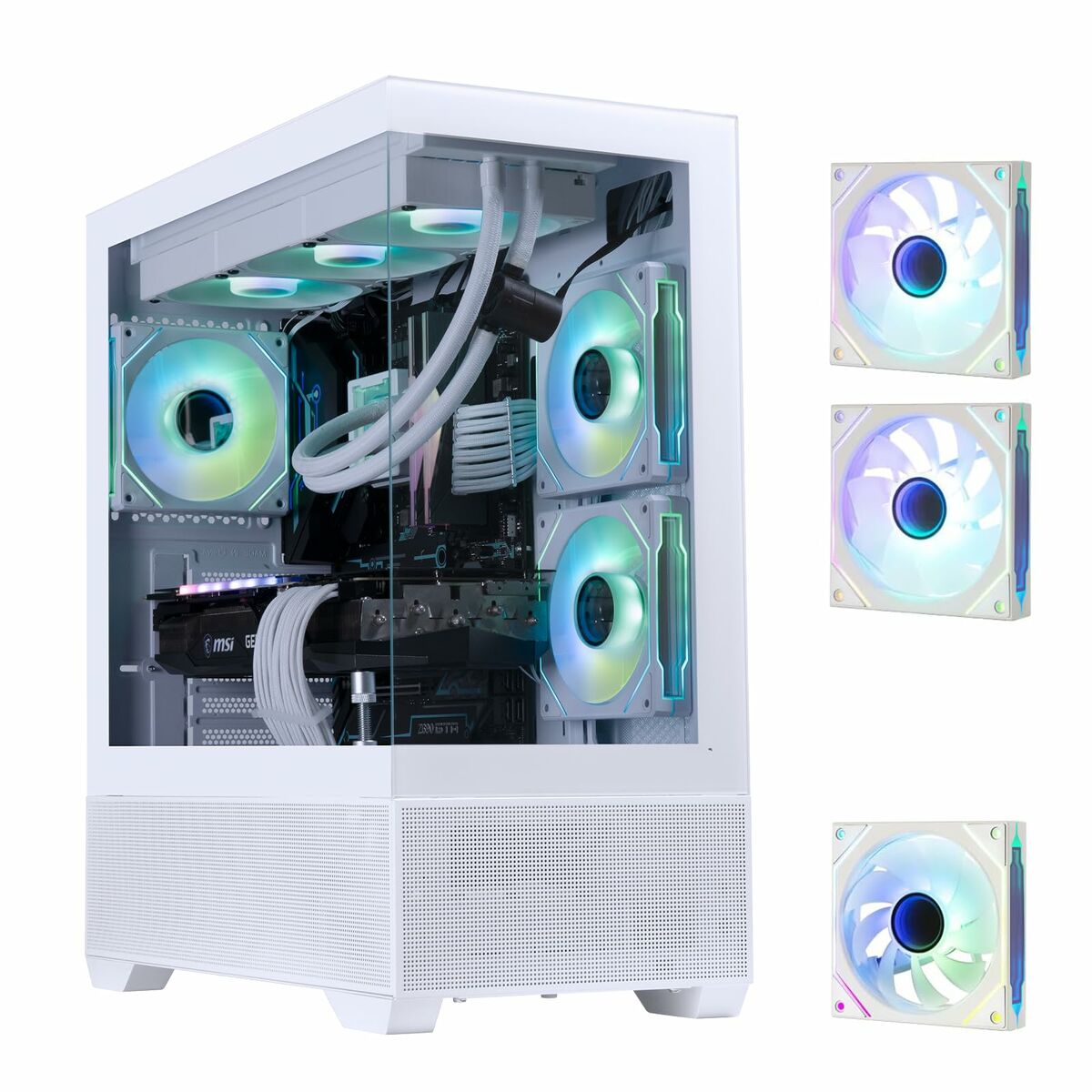ATX Semitorn BitFenix CETO Basic Vit - 2