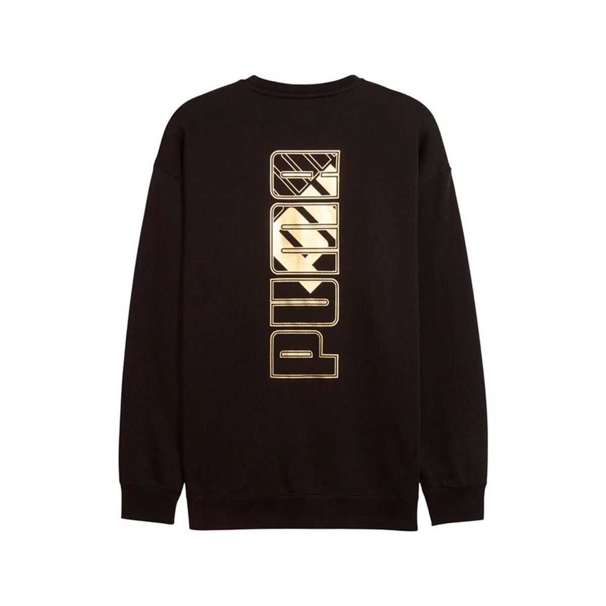 Tröja utan huva Herr Puma Maximal Metallic Relaxed Svart - 2
