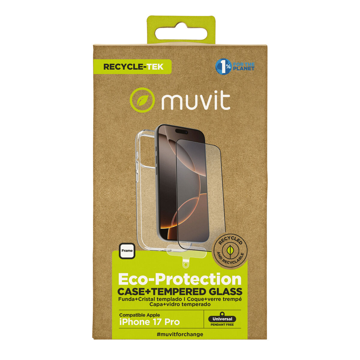 Fodral och Skydd för Mobiltelefon Muvit for Change iPhone 17 Pro