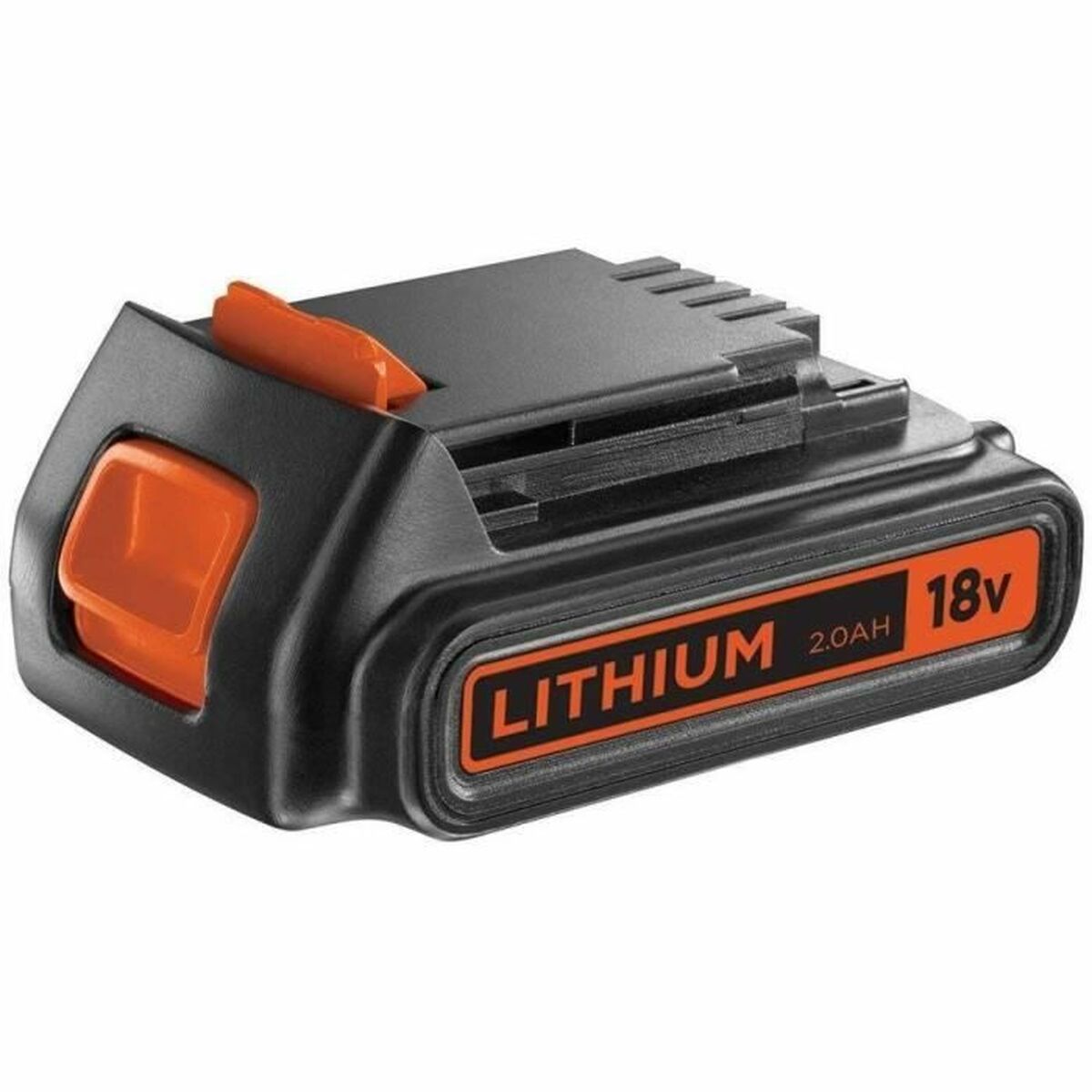 Laddningsbart lithiumbatteri Black & Decker BL2018 18 V Litio Ion 2 Ah