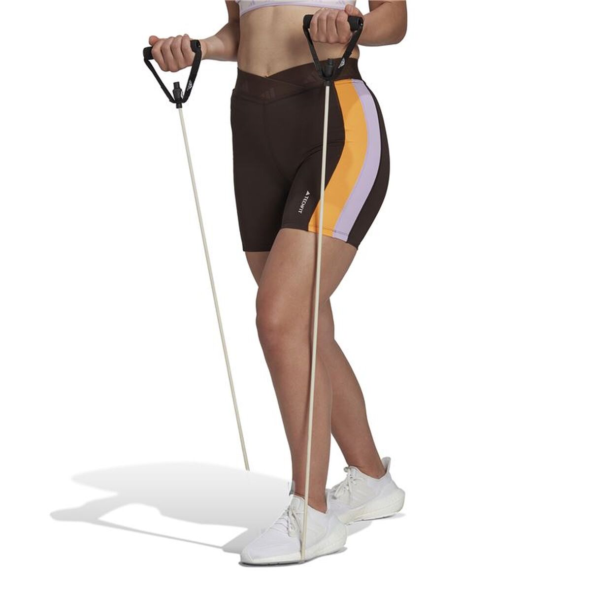 Sport-leggings, Dam Adidas Hyperglam Training Techfit Svart - 2