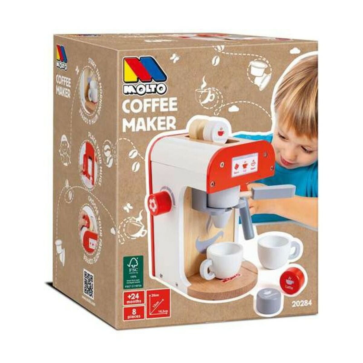 Leksak kaffebryggare Moltó 20284 - 3