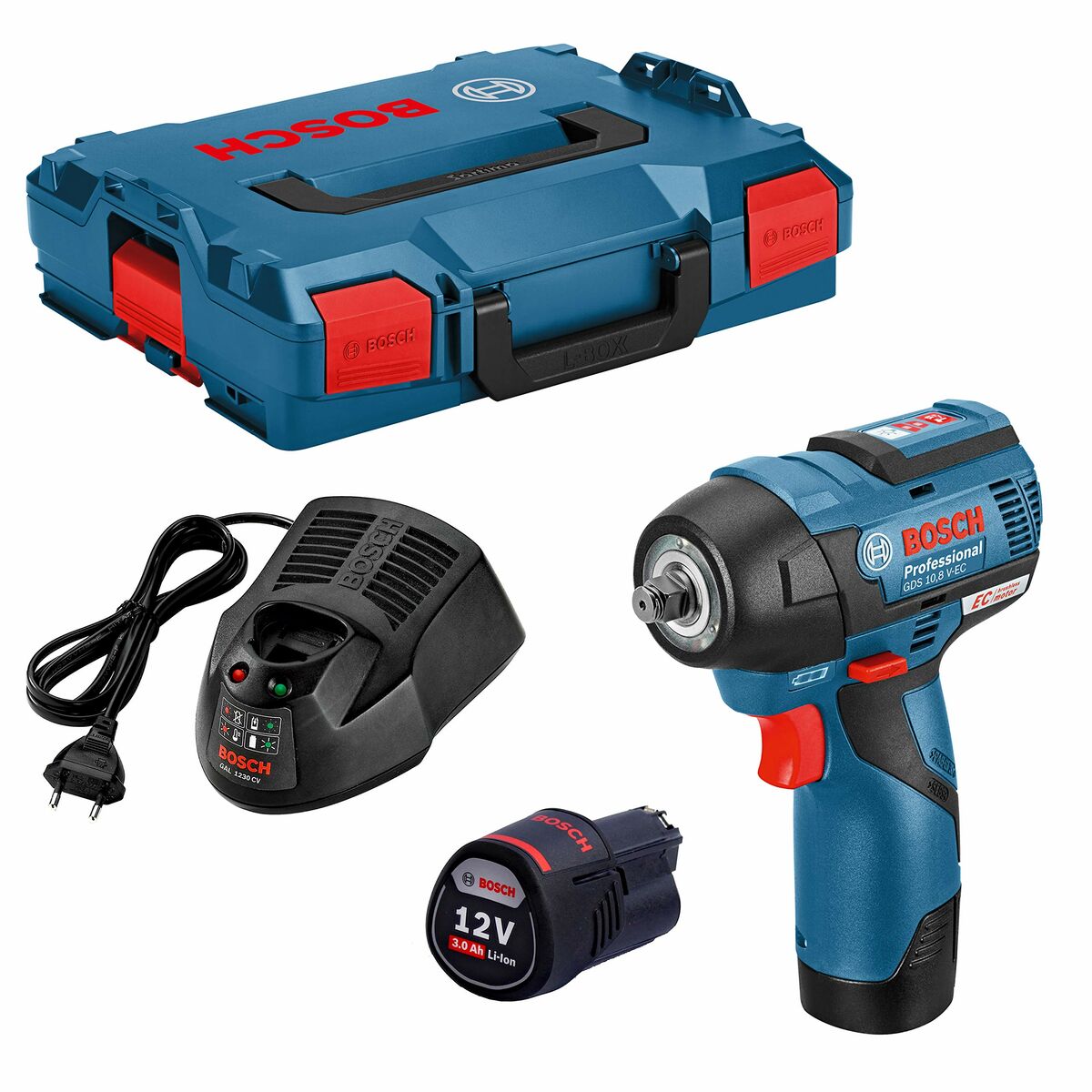 Impact skiftnyckel BOSCH Professional GDS 12V-115 12 V 115 Nm
