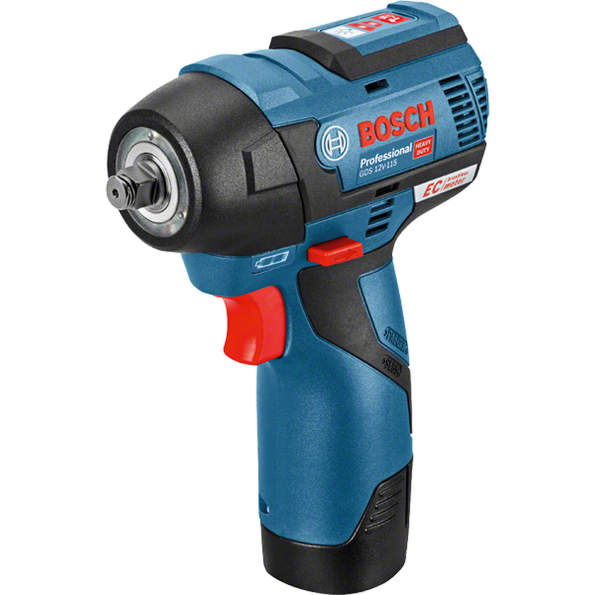 Impact skiftnyckel BOSCH Professional GDS 12V-115 12 V 115 Nm - 2