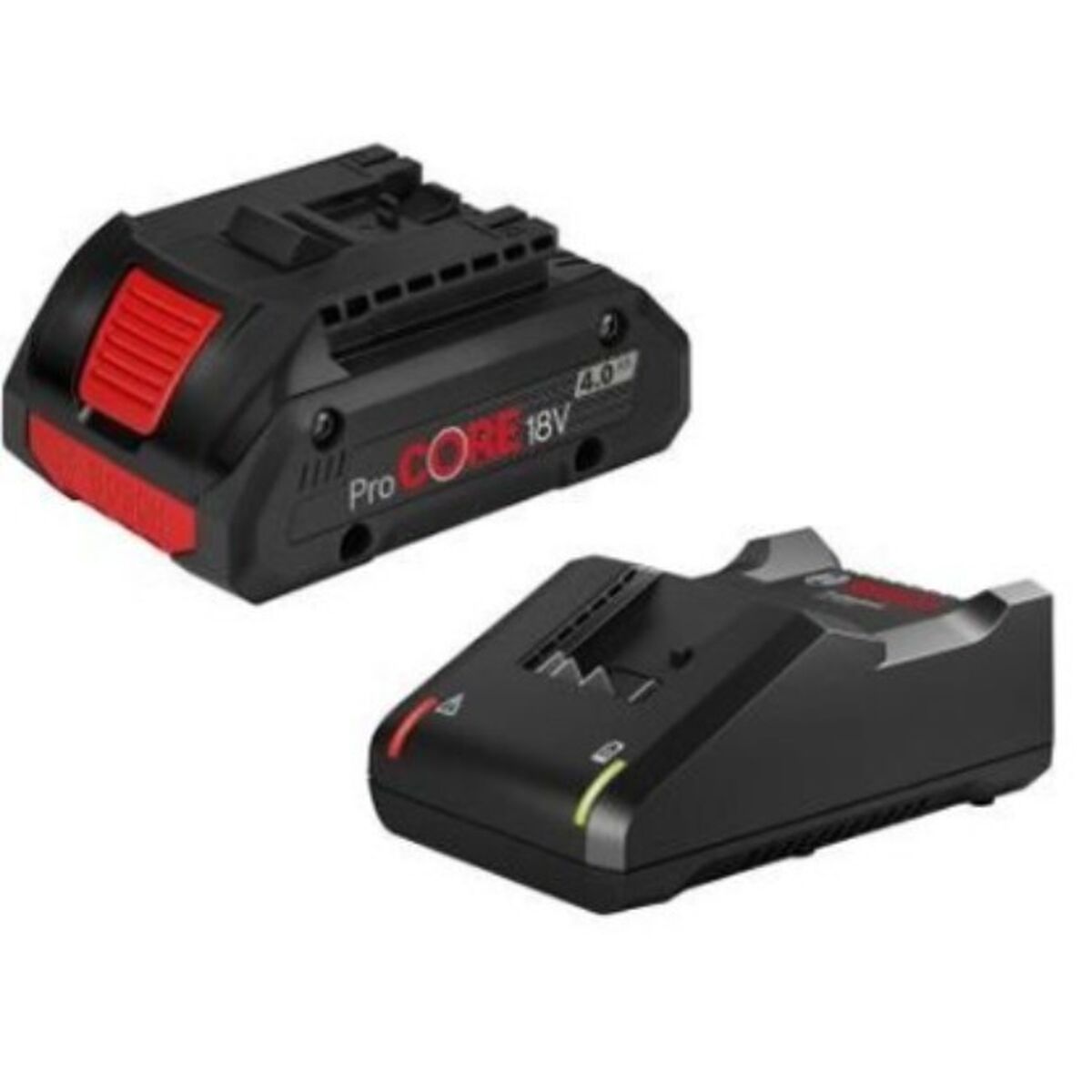 Uppsättning laddare och uppladdningsbara batterier BOSCH ProCORE 4 Ah 18 V - 2