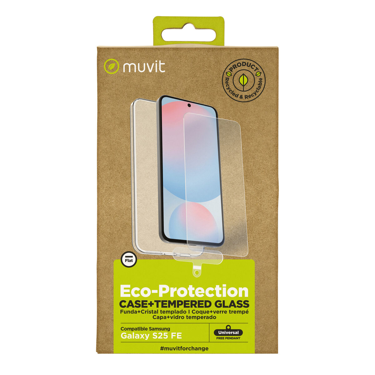 Mobilfodral Muvit for Change Galaxy S25 FE