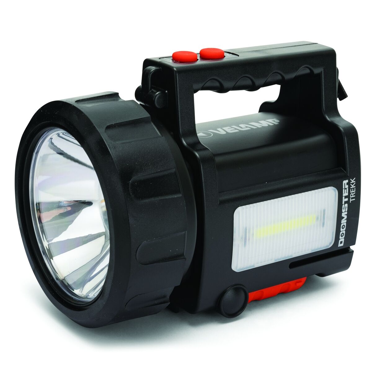 Uppladdningsbar LED-handficklampa Velamp DOOMSTER TREKK 10 W Ja