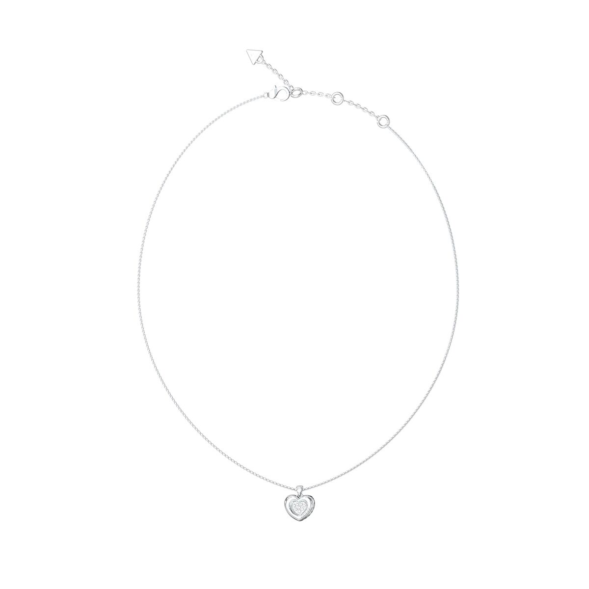 Damhalsband Guess JUBN05463JWRHT-U Silvrig