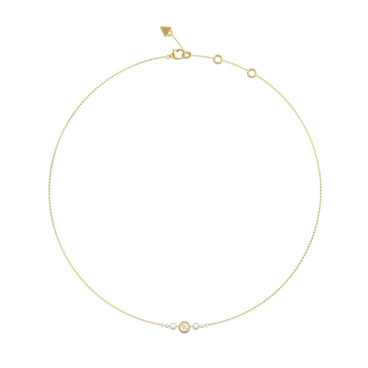 Damhalsband Guess JUBN05519JWYGT-U Gyllene