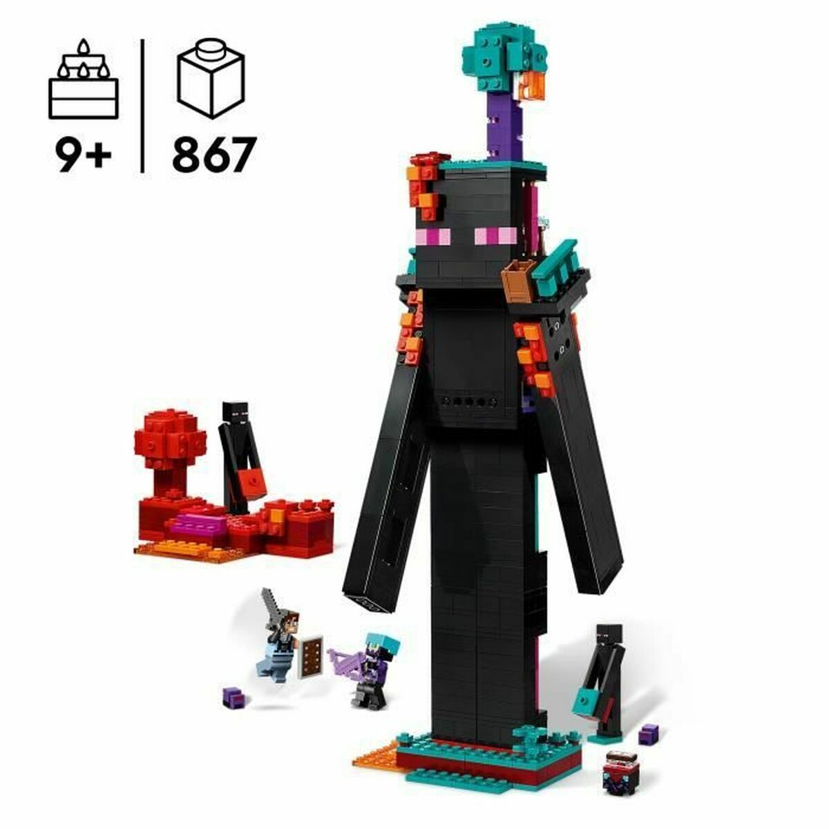 Byggsats Lego Minecraft 21279 867 Delar - 2
