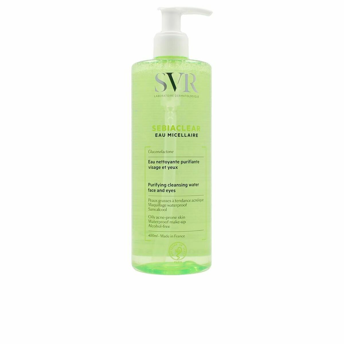 Micellärt vatten SVR Sebiaclear 400 ml