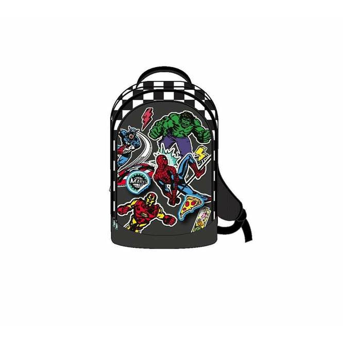 Skolryggsäck The Avengers Svart 41 cm - 2