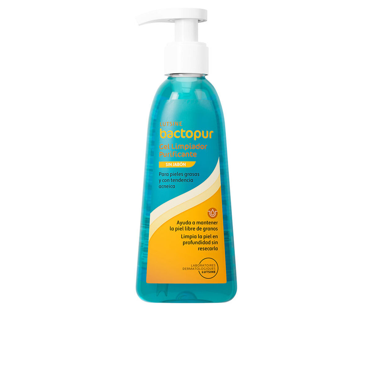 Rengörande ansiktsgel Lutsine BACTOPUR 200 ml
