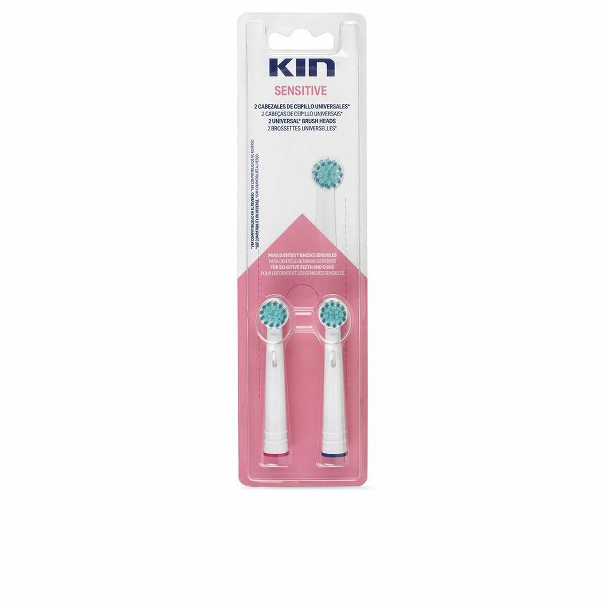 Tandborsthuvud Kin 1865137 Tandborste (2 uds)