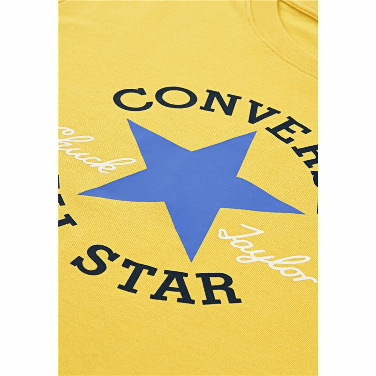 Barn T-shirt med kortärm Converse Cnvb Dissected Chuck Patch Ss Gyllene 12-13 år - 3