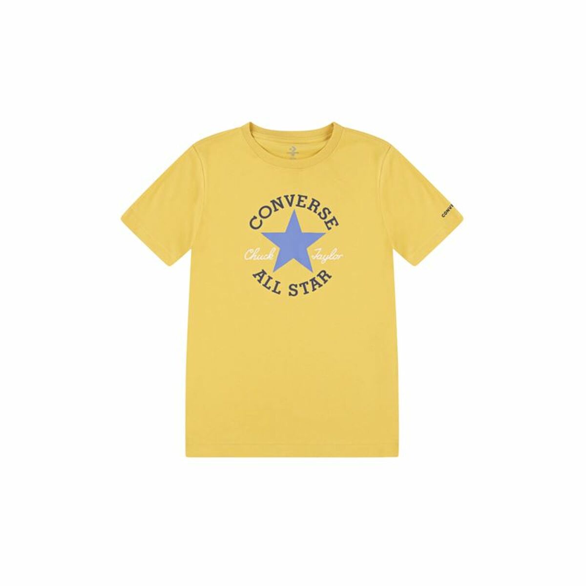 Barn T-shirt med kortärm Converse Cnvb Dissected Chuck Patch Ss Gyllene 12-13 år