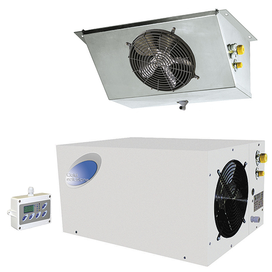 Horisontellt delade kylaggregat, -18 °C/-25 °C, 7,32 m³ /3,28 m³