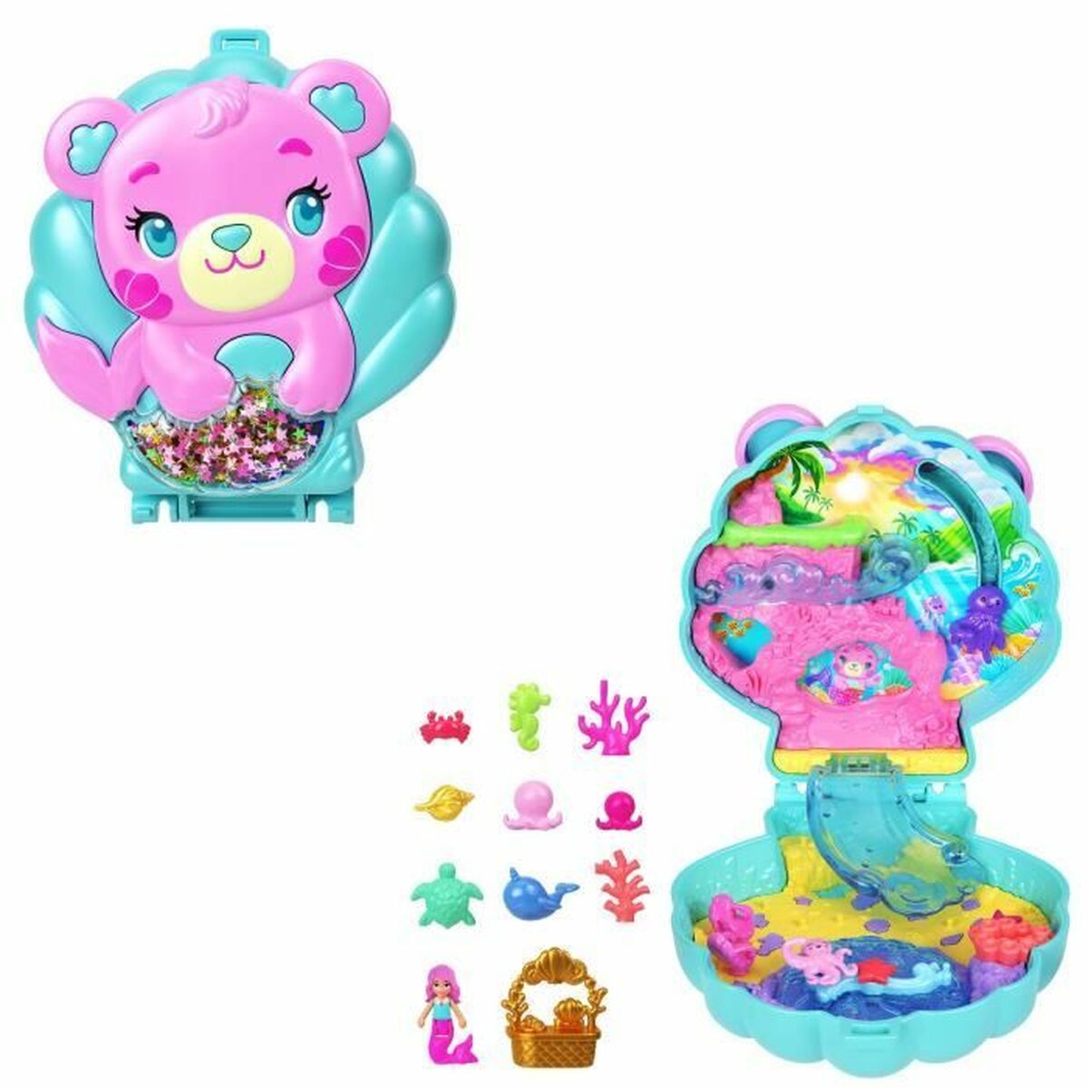 Playset Polly Pocket 11 Delar - 2