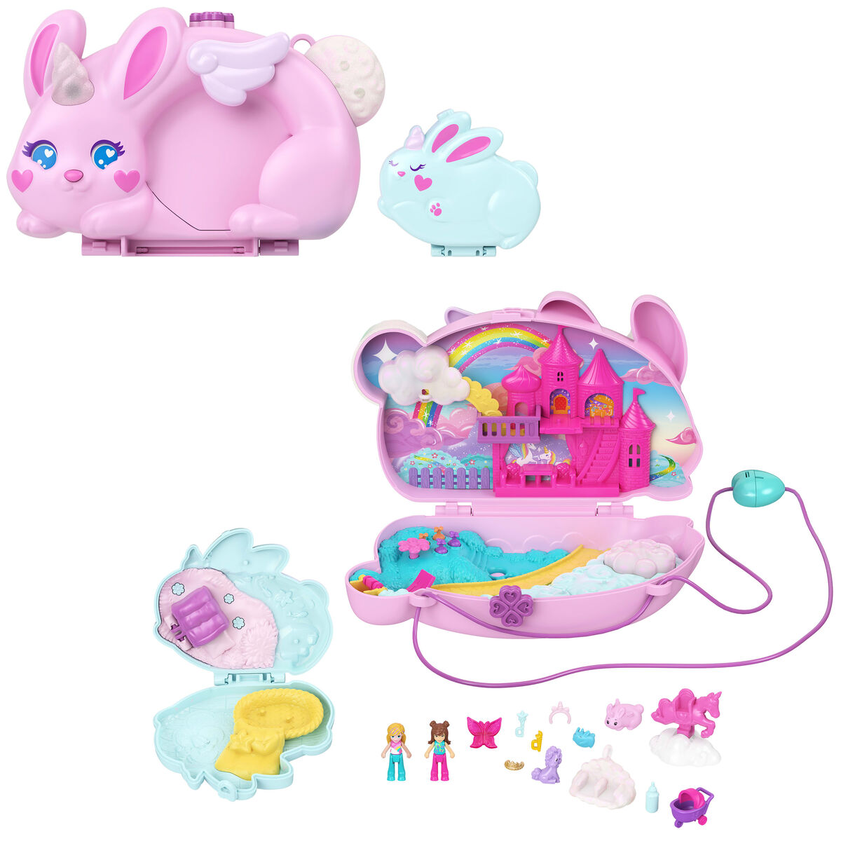 Playset Polly Pocket 16 Delar - 2