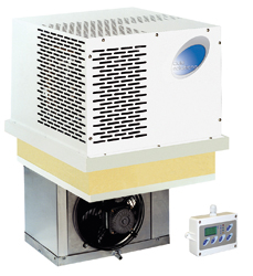 Monoblock kylaggregat för takmotering, -18 ° C / -25 ° C, 5,5 m³ / 2,6 m³