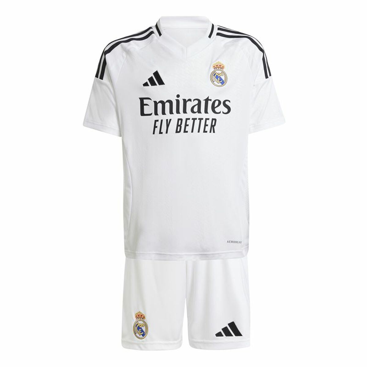 Träningskläder, Barn Adidas Real Madrid 24/25 Home Kit Vit