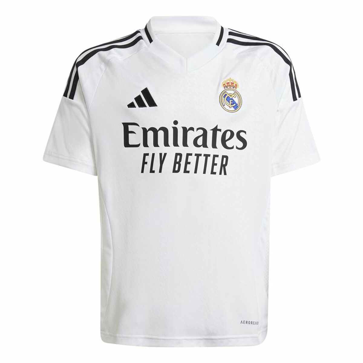 Träningskläder, Barn Adidas Real Madrid 24/25 Home Kit Vit - 2