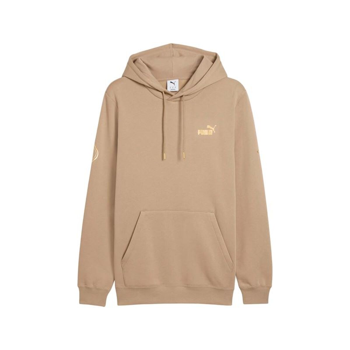 Tröja med huva Herr Puma Maximal Metallic Beige
