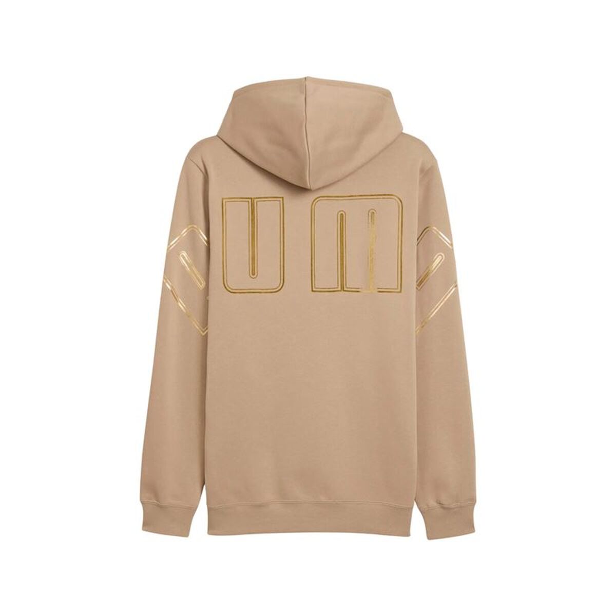 Tröja med huva Herr Puma Maximal Metallic Beige - 2