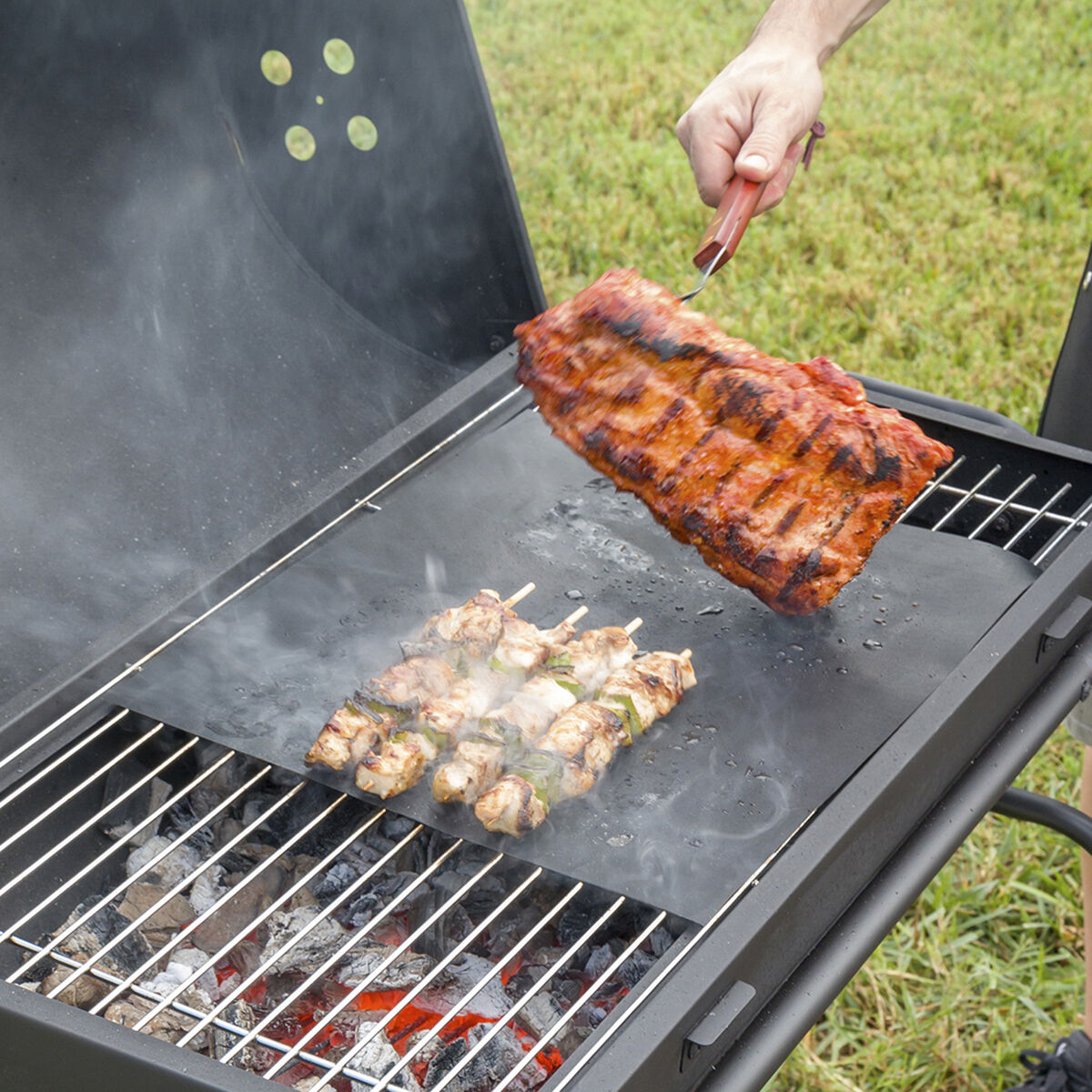 Underlägg för ugn och grill InnovaGoods 2 antal