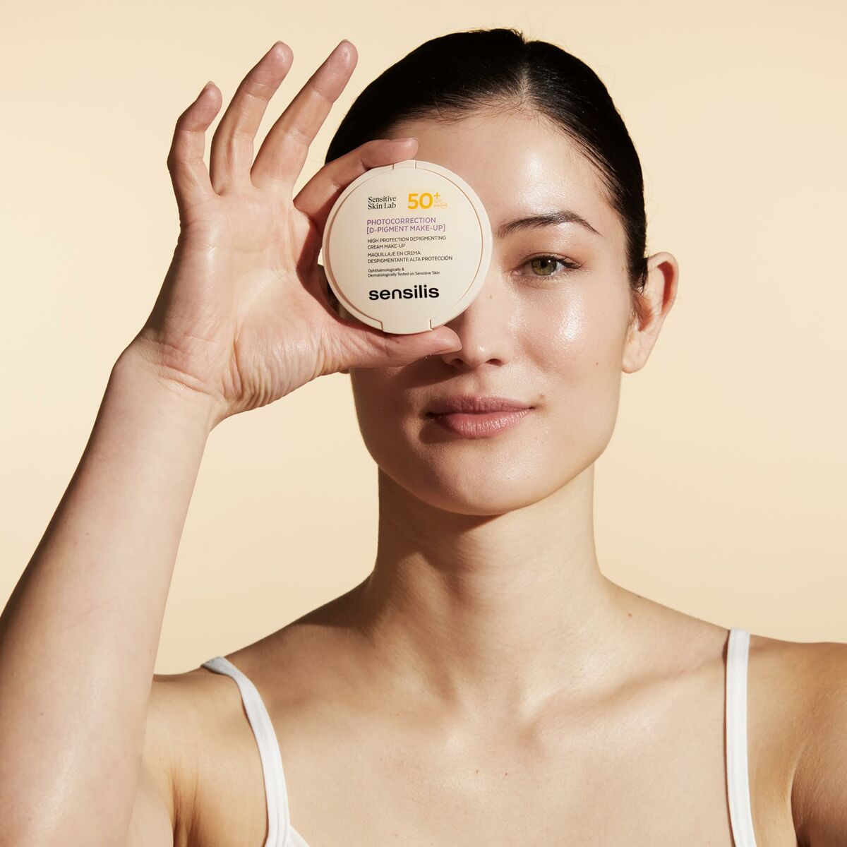 Foundationkräm Sensilis PHOTOCORRECTION [MAKE UP] Nº 01 Spf 50+ 10 g - 3