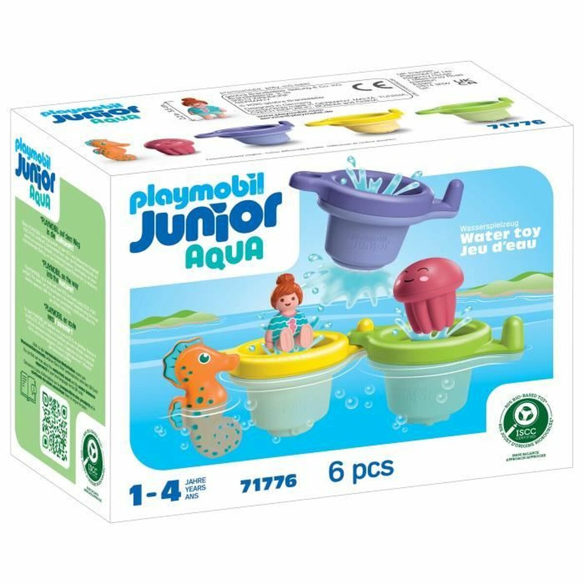 Playset Playmobil Junior Water 71776 6 Delar