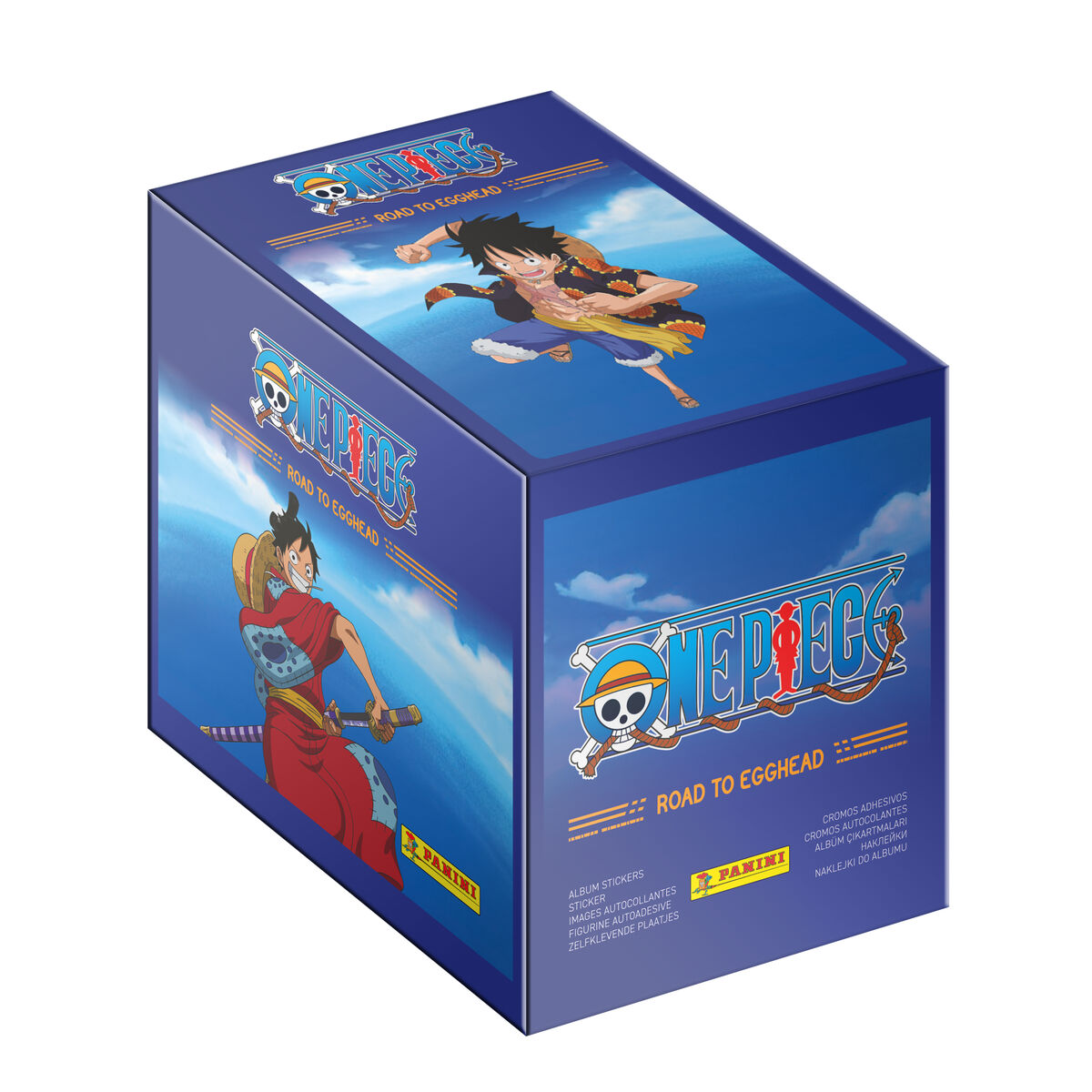 Klistermärkespaket Panini One Piece Road to Egghead 180 Delar - 2