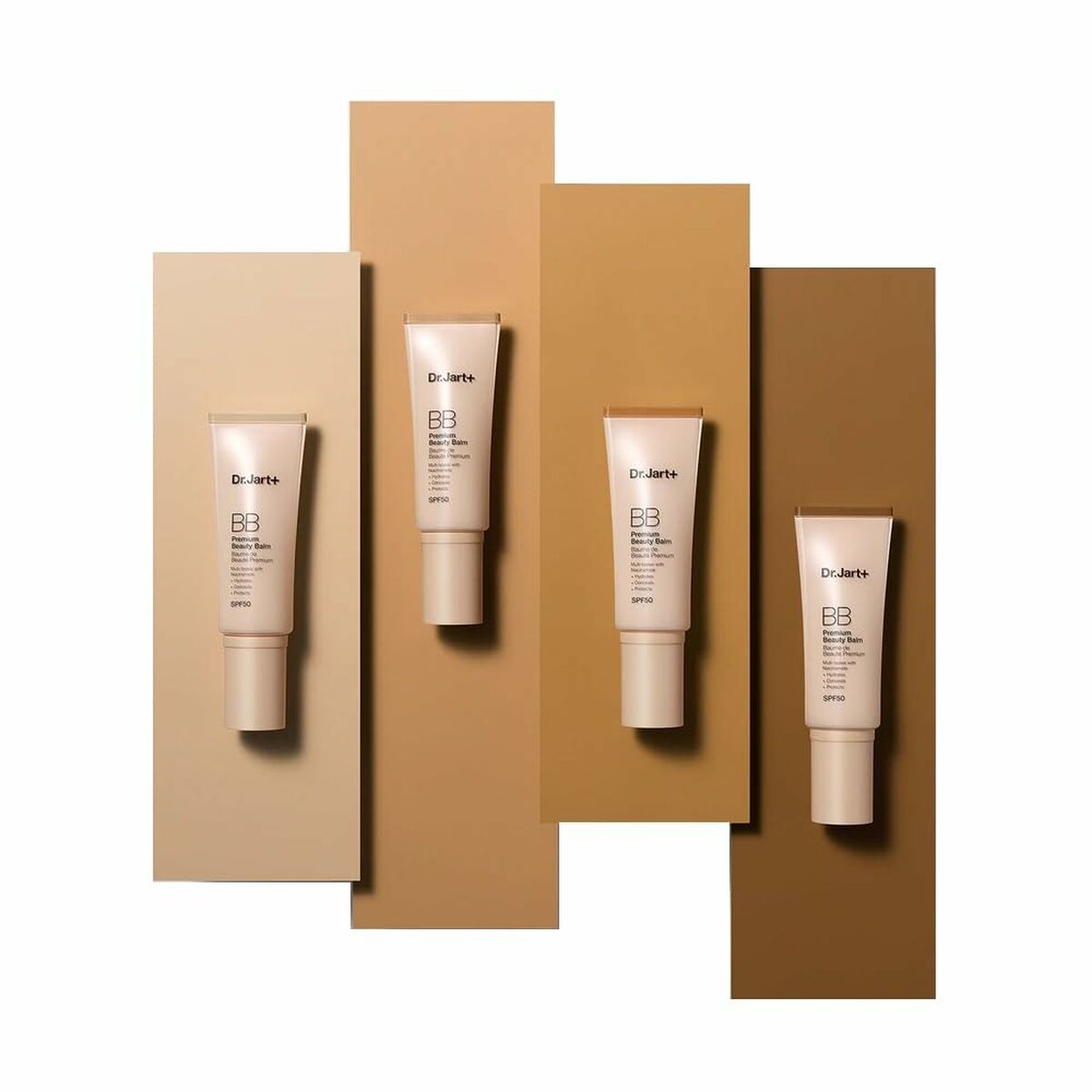 Hydrerande kräm med färg DR.JART+ PREMIUM BB Nº 01 Fair-Light 40 Ml Spf 50 - 2
