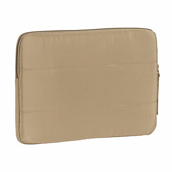 Laptopfodral Moos Vadderad 14'' Kamel (34 x 25 x 2 cm)