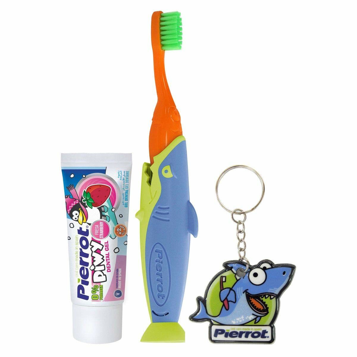 Tandkräm Kit med tandborste Pierrot SHARKY