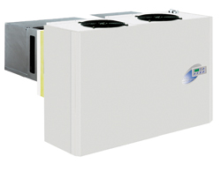 Genom väggen-monoblock kylaggregat, -5 °C +5 °C, 30,9 m³ /57,5 m³