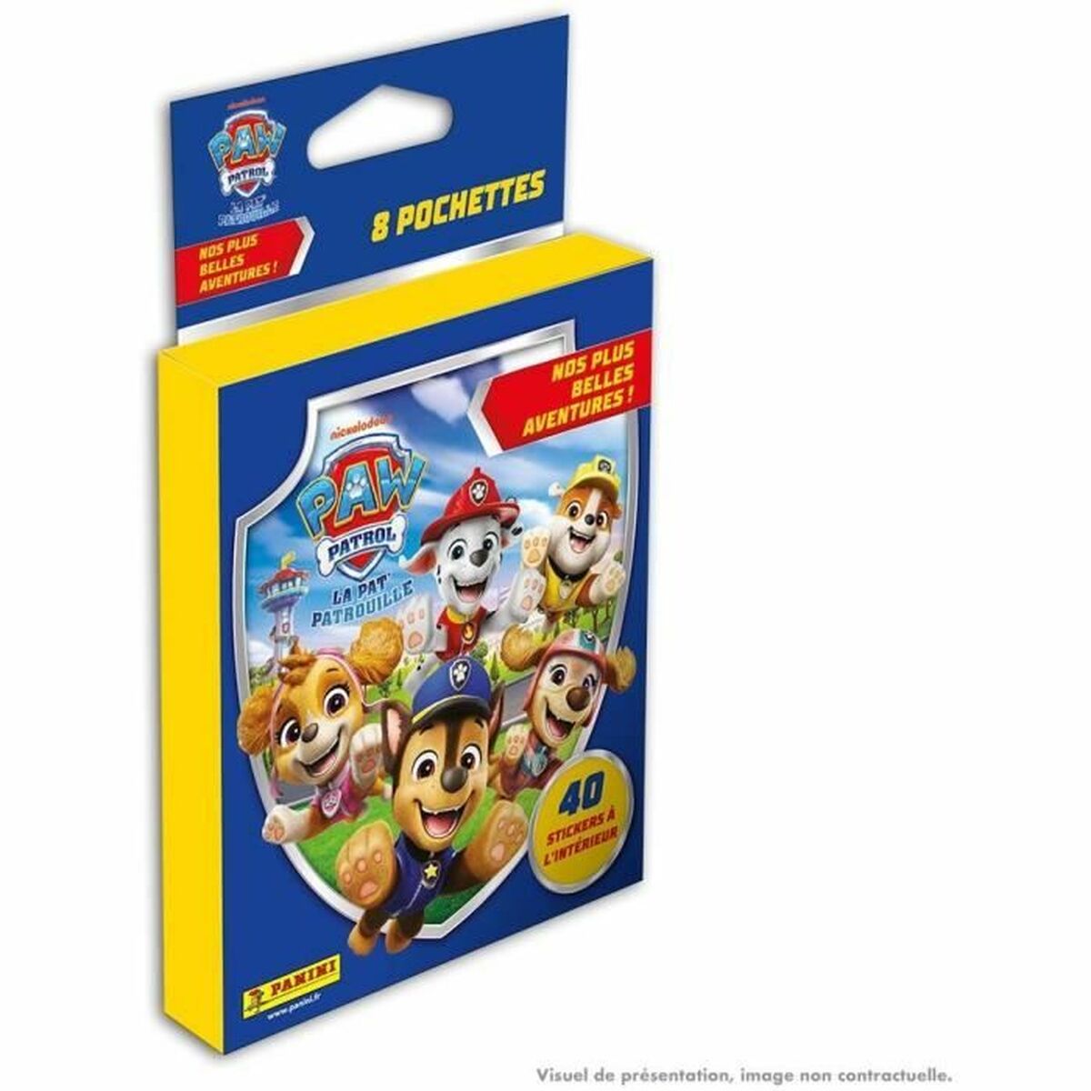 Klistermärkespaket Panini Paw Patrol : The Best Adventures - 2