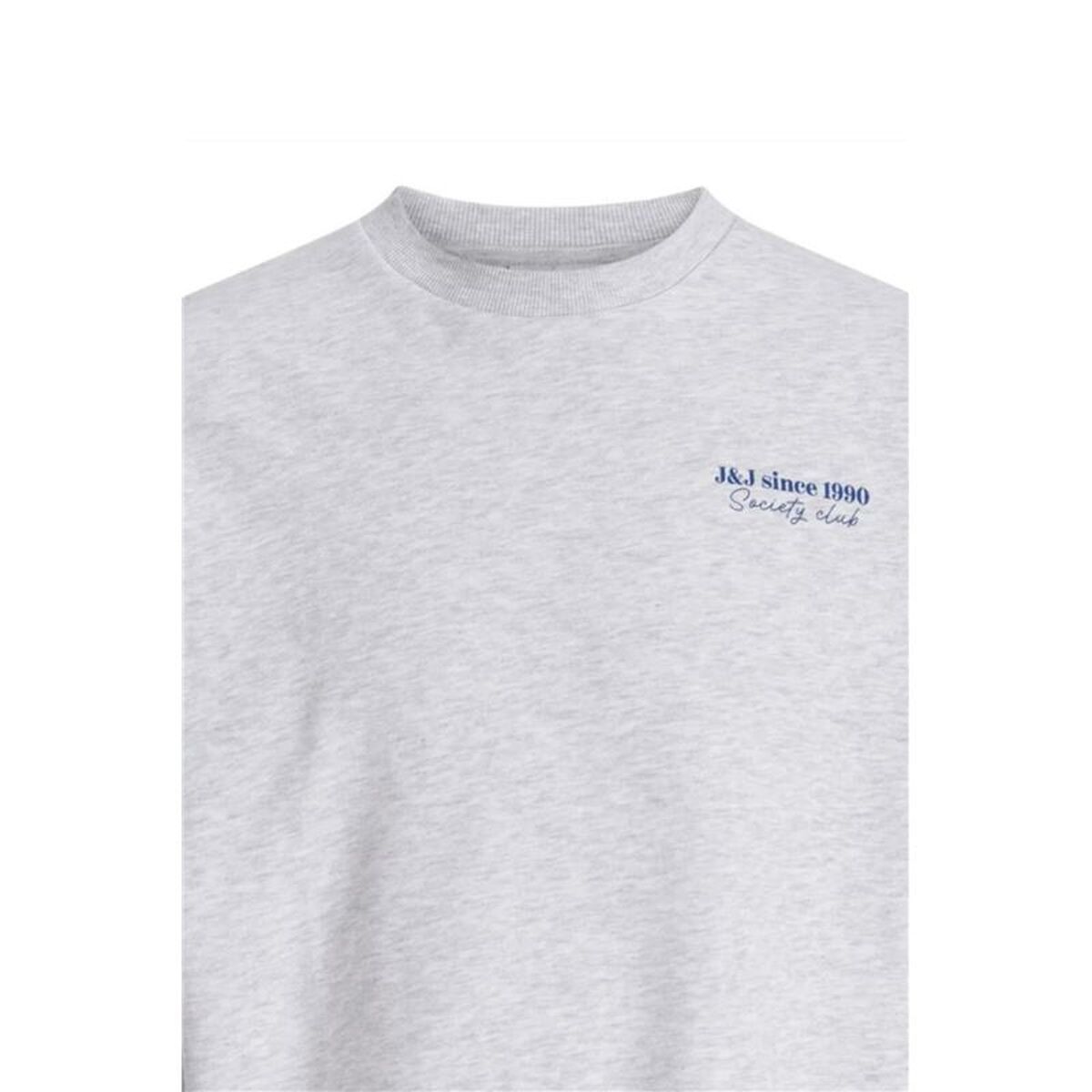 Tröja utan huva Herr Jack & Jones Jjninety Crew Neck Vit - 2