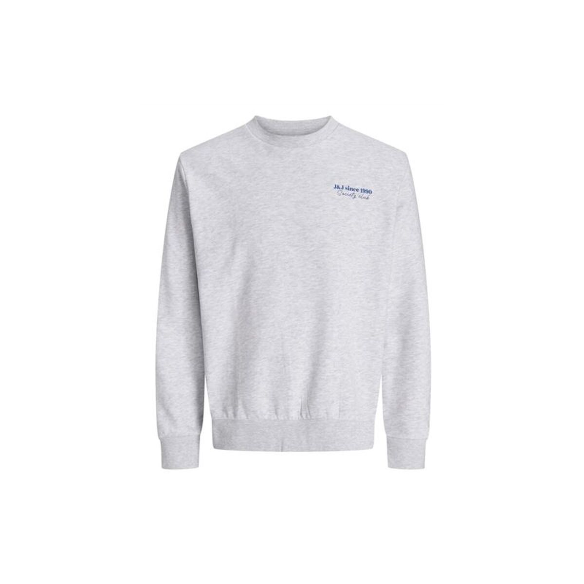 Tröja utan huva Herr Jack & Jones Jjninety Crew Neck Vit