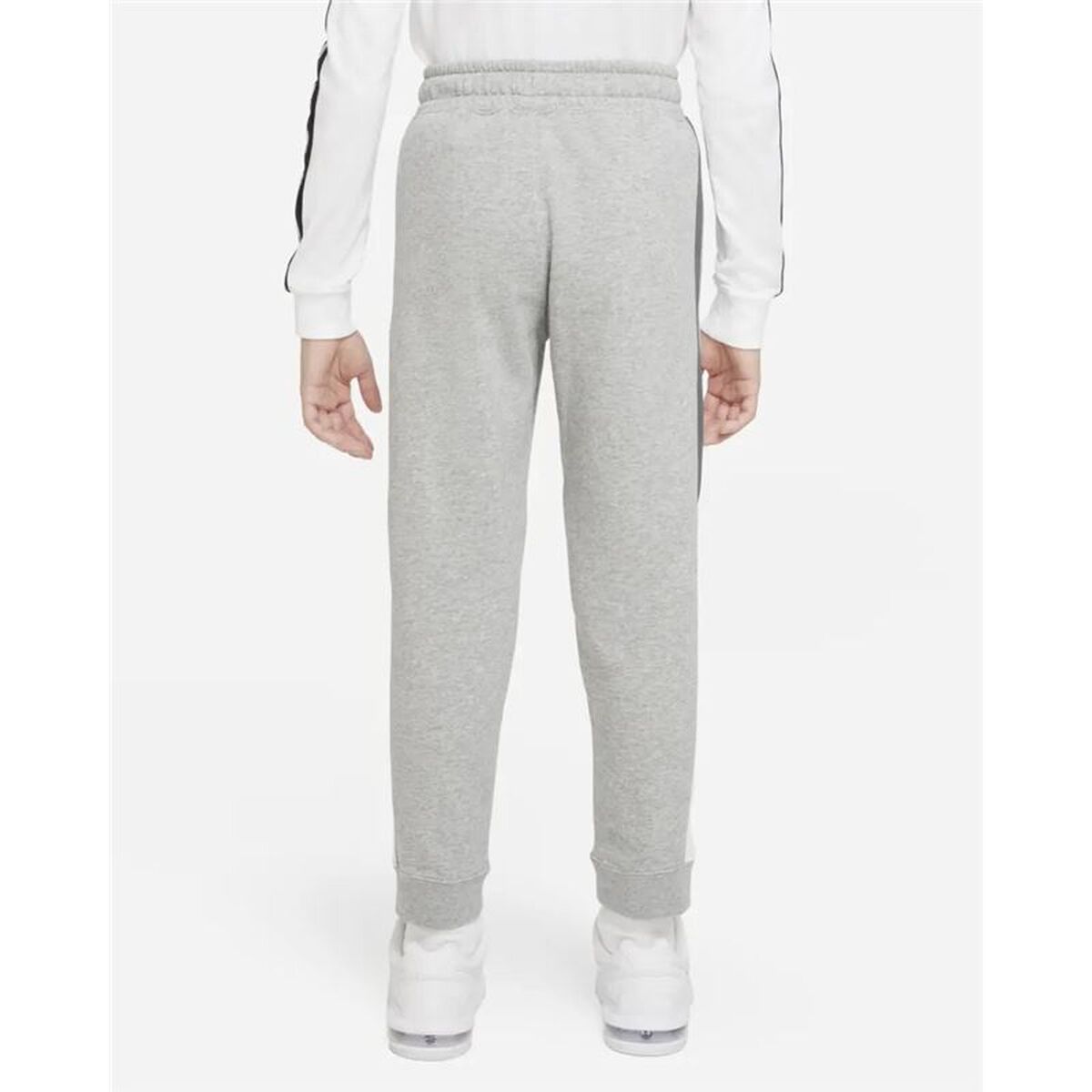 Träningsbyxa barn Nike NSW HYBRID FLC BB Grå - 2