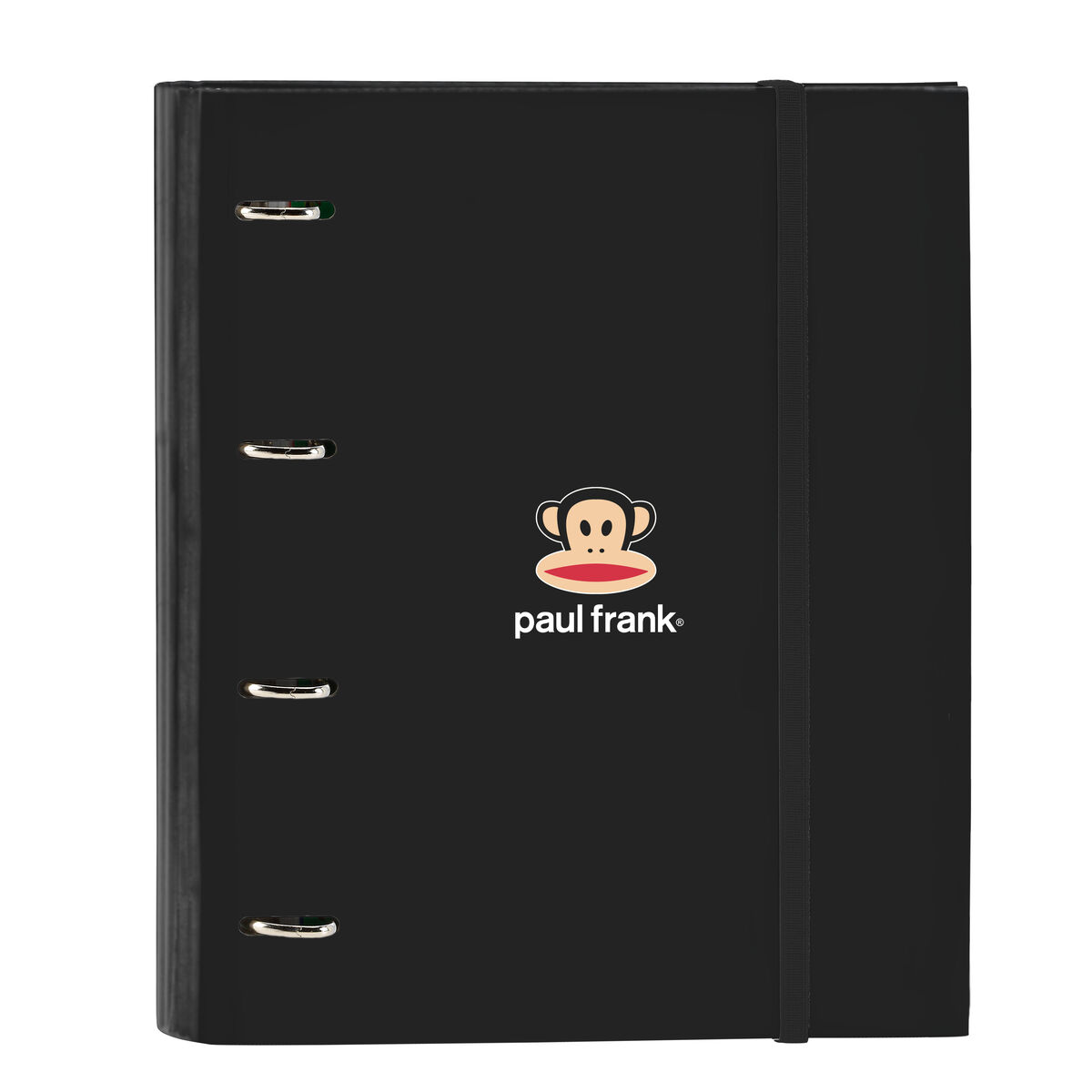Ringpärm Paul Frank Join the fun Svart 27 x 32 x 3.5 cm