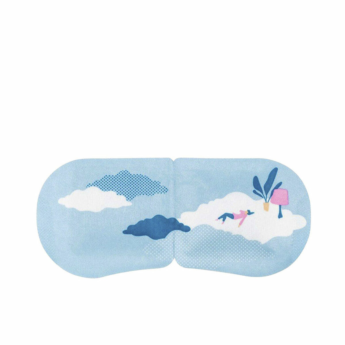 Ansiktsmask för ögonområdet Steambase Daily Eyemask Fleecy Cloud (1 antal)